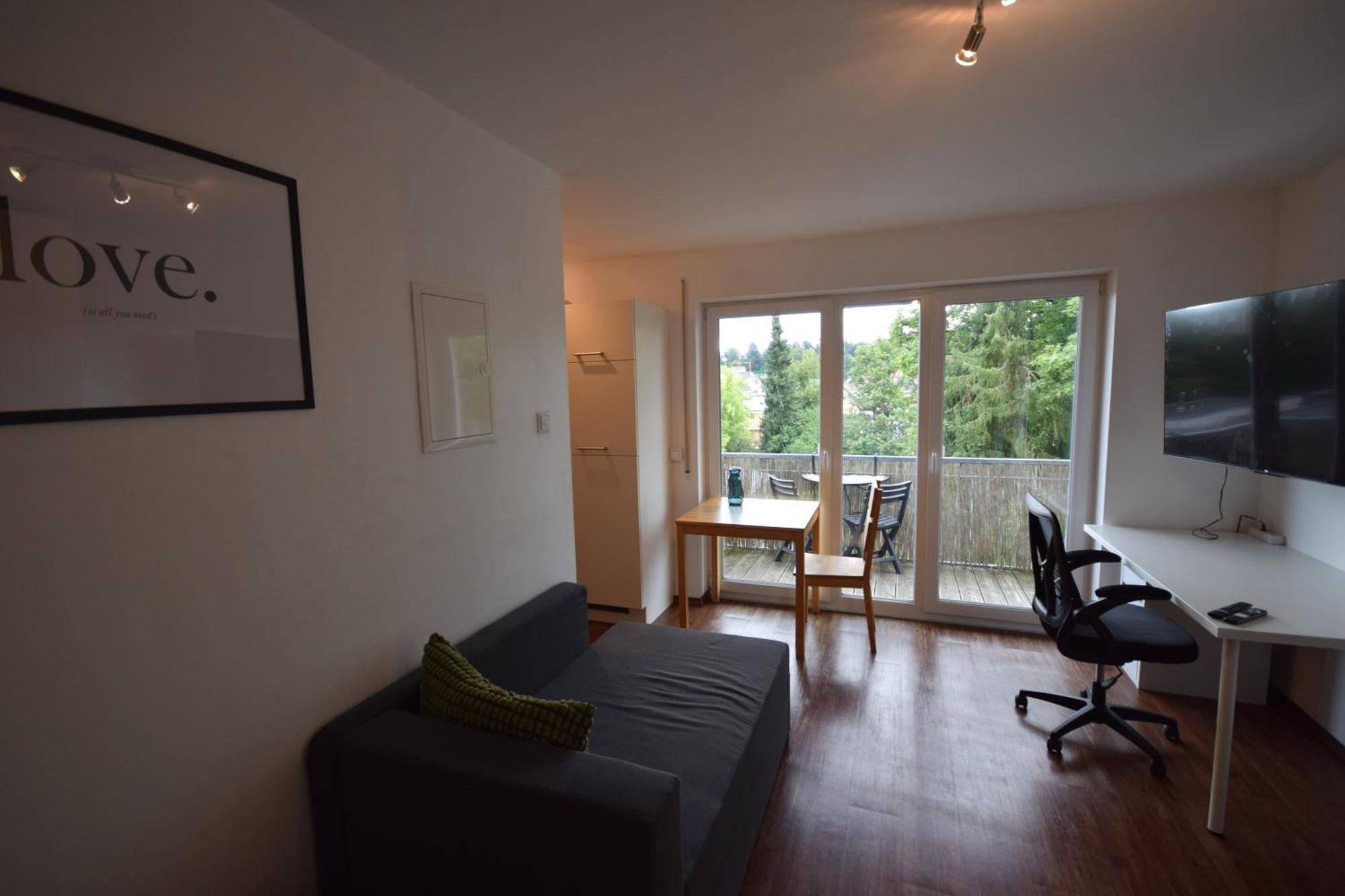 Apartment Nestwerk Komfort R23-12 - Balkon, Arbeitsplatz & Zentrumsnah *