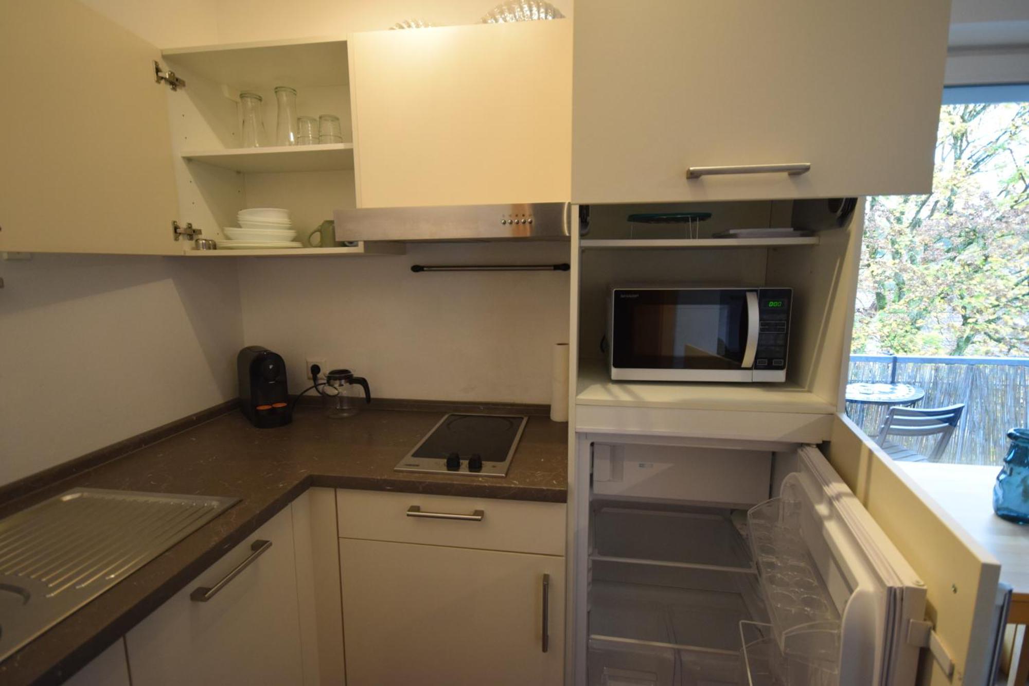 Apartment Nestwerk Komfort R23-12 - Balkon, Arbeitsplatz & Zentrumsnah *