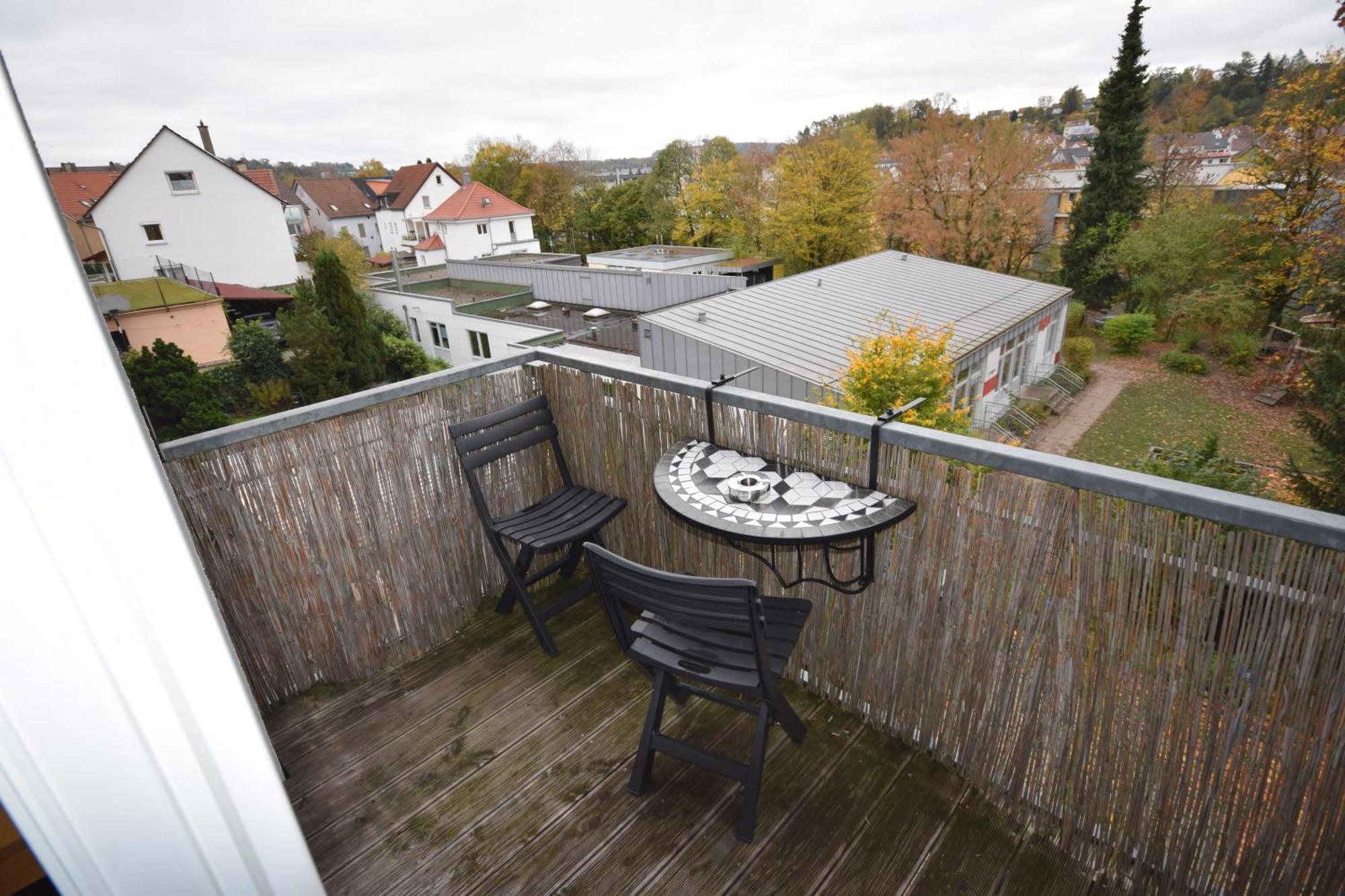 Nestwerk Komfort R23-12 - Balkon, Arbeitsplatz & Zentrumsnah Apartment Biberach an der Riß